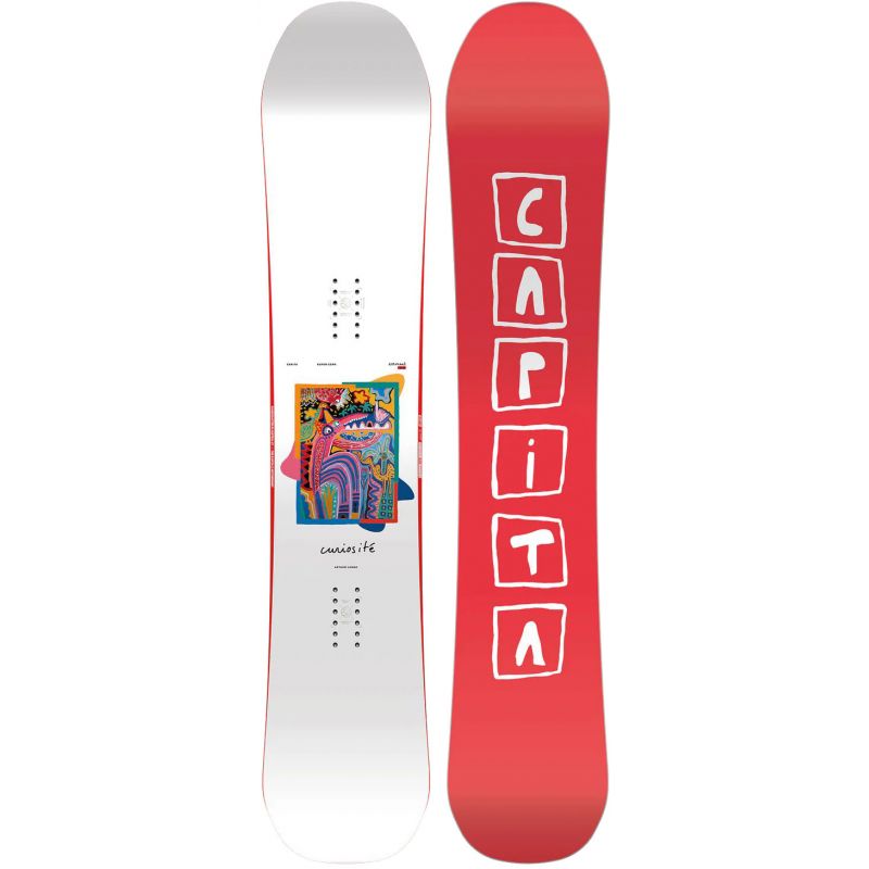 Fotografie SNOWBOARD CAPITA Aeronaut Wide - bílá - 158W