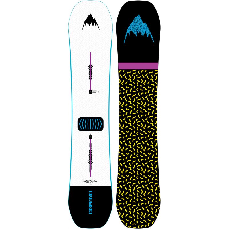 SNOWBOARD BURTON FREE THINKER - bílá - 157W