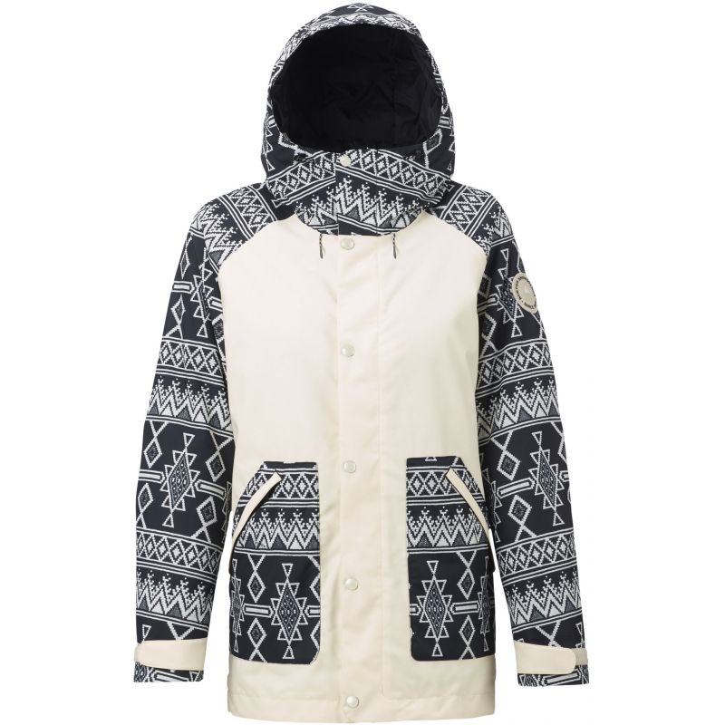 BUNDA SNB BURTON WB EASTFALL JK - šedá - M