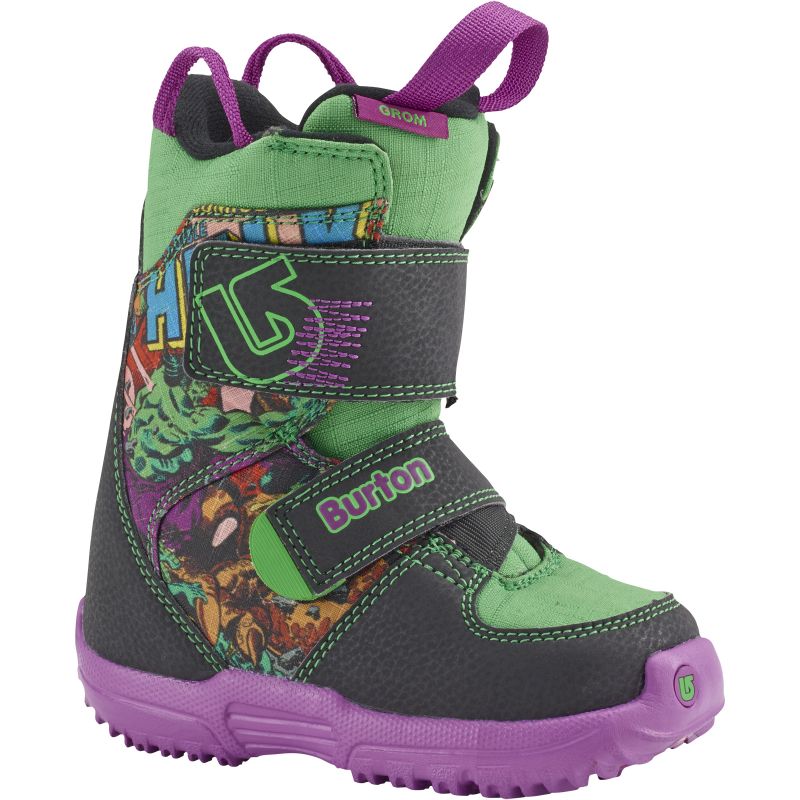 BOTY SNB BURTON MARVEL MINI GROM HULK - světle zelená - EUR 27