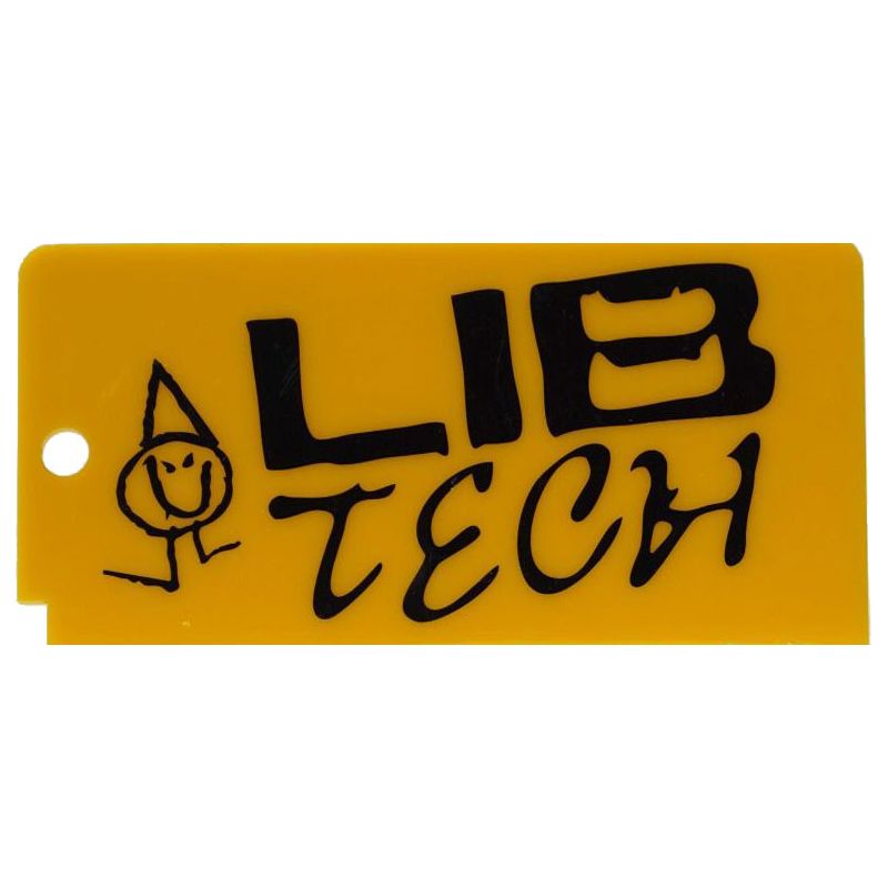 ŠKRABKA LIB TECH WAX SCRAPER - žlutá
