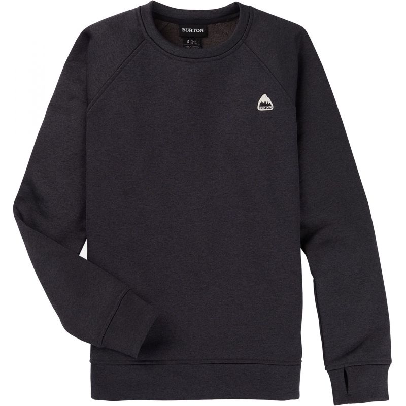 Fotografie MIKINA BURTON Oak Crewneck Fleece WMS - černá - L - 576926