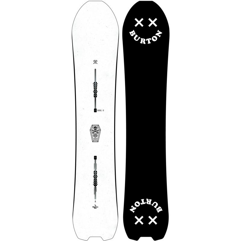 SNOWBOARD BURTON FT SKELETON KEY - bílá - 158