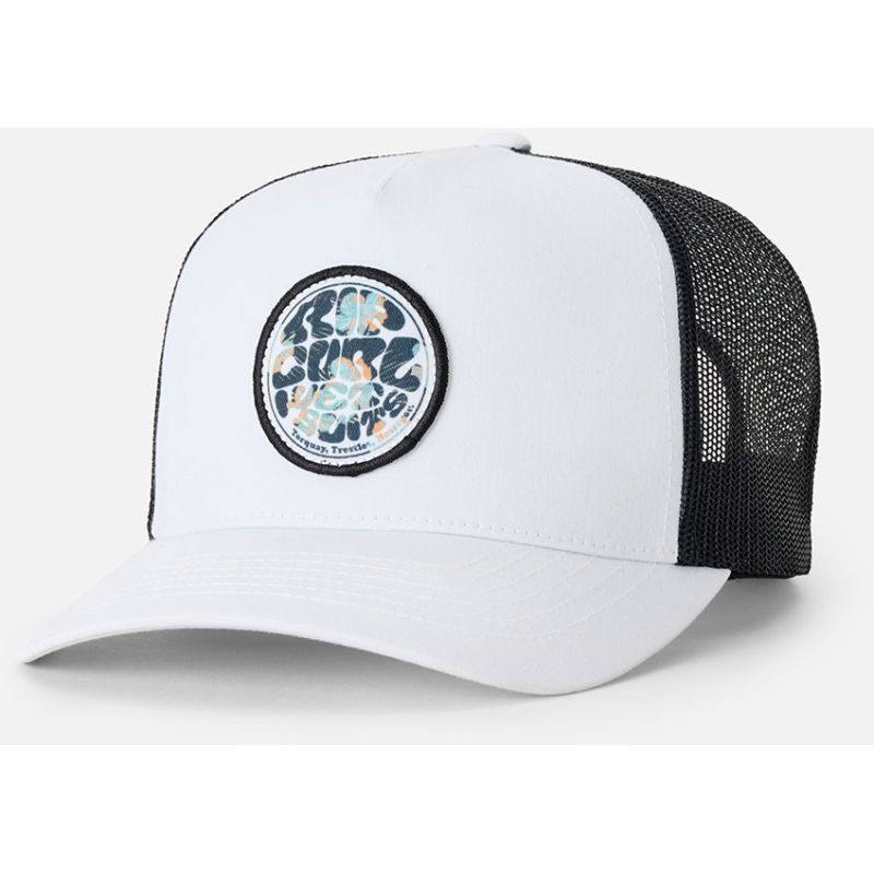 KŠILTOVKA RIP CURL WETSUIT ICON TRUCKER - bílá
