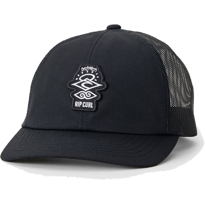 KŠILTOVKA RIP CURL SEARCH ICON TRUCKER - černá