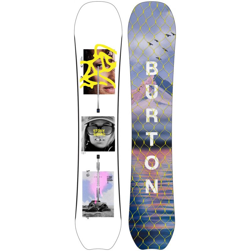 Fotografie SNOWBOARD BURTON Story Board WMS - bílá - 147