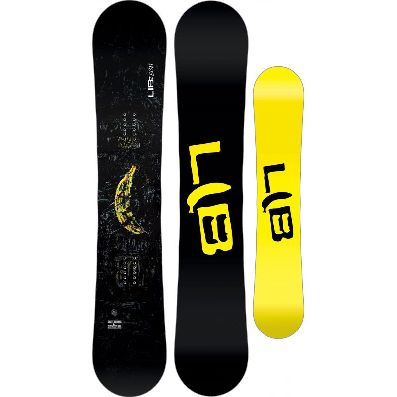 SNOWBOARD LIB TECH SKATE BANANA - černá - 156