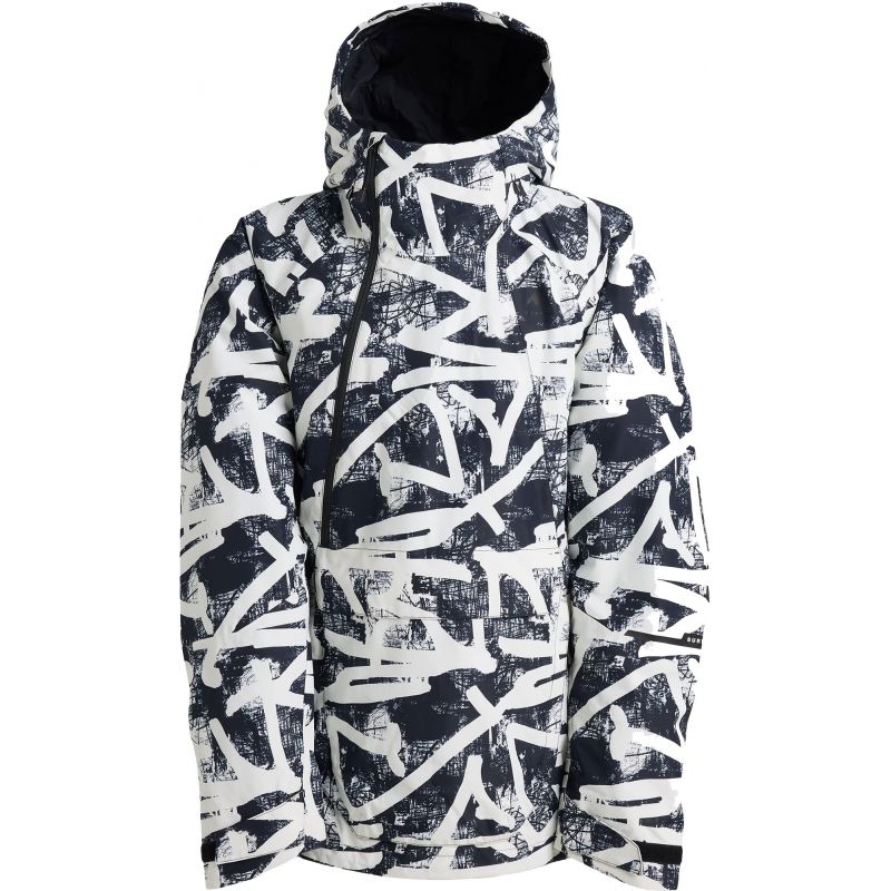 BUNDA BURTON RESERVE 2L RELAXED ANORAK - bílá - L