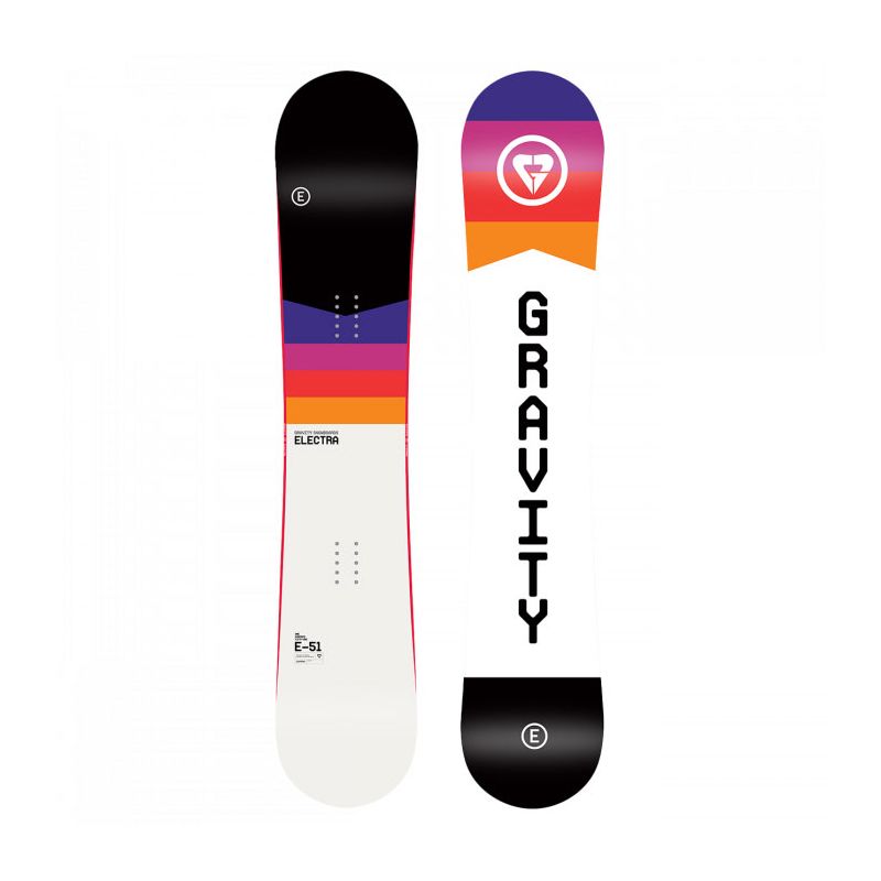 SNOWBOARD GRAVITY ELECTRA WMS - bílá - 144