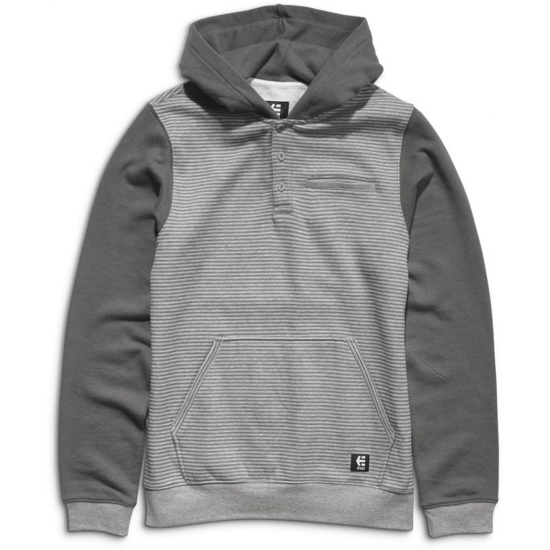 Etnies point a henley - šedá - L