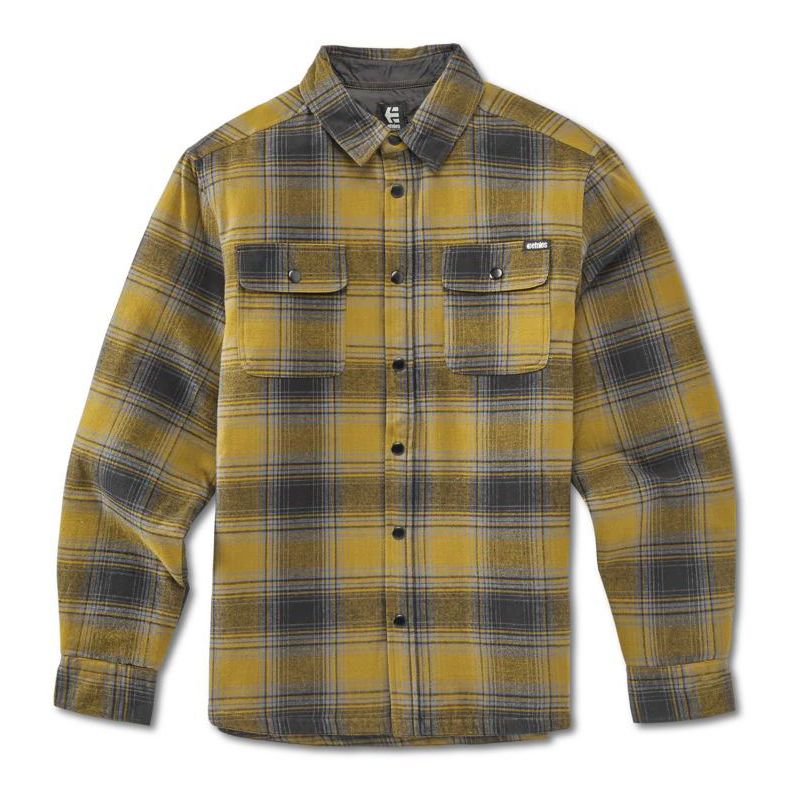 BUNDA ETNIES Backswitch Shirt - žlutá - XL
