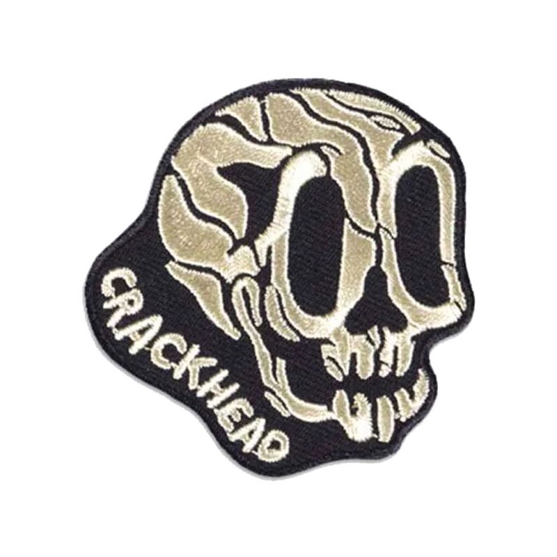 NÁŠIVKA THE DUDES Crackhead Patch - černá