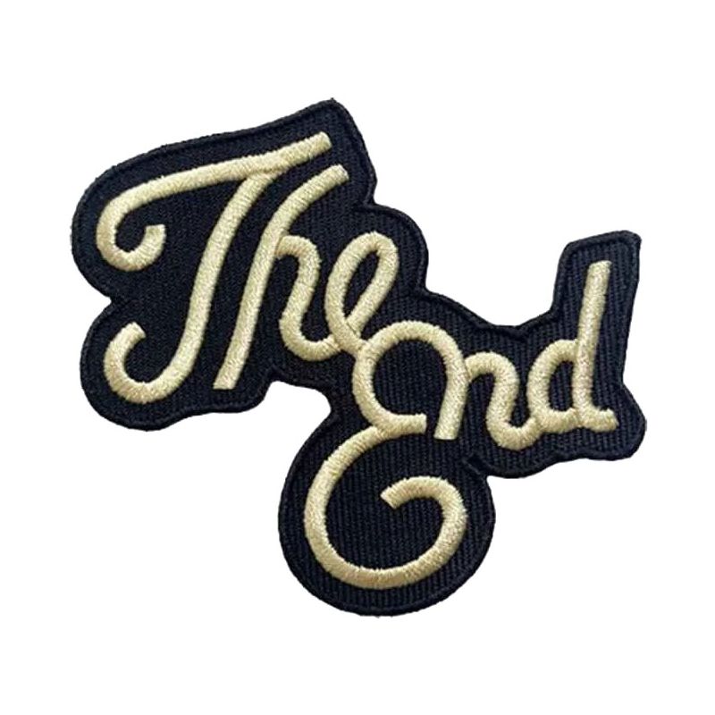 NÁŠIVKA THE DUDES The End Patch - černá