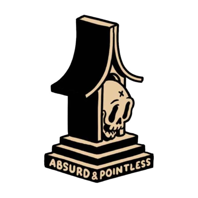 NÁŠIVKA THE DUDES Pointless Patch - černá