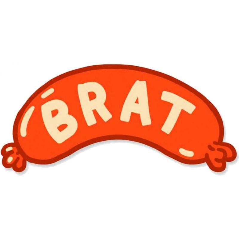 NÁŠIVKA THE DUDES Wurst Patch - oranžová