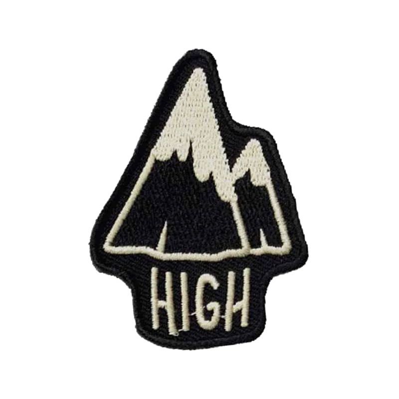 NÁŠIVKA THE DUDES High Patch - černá