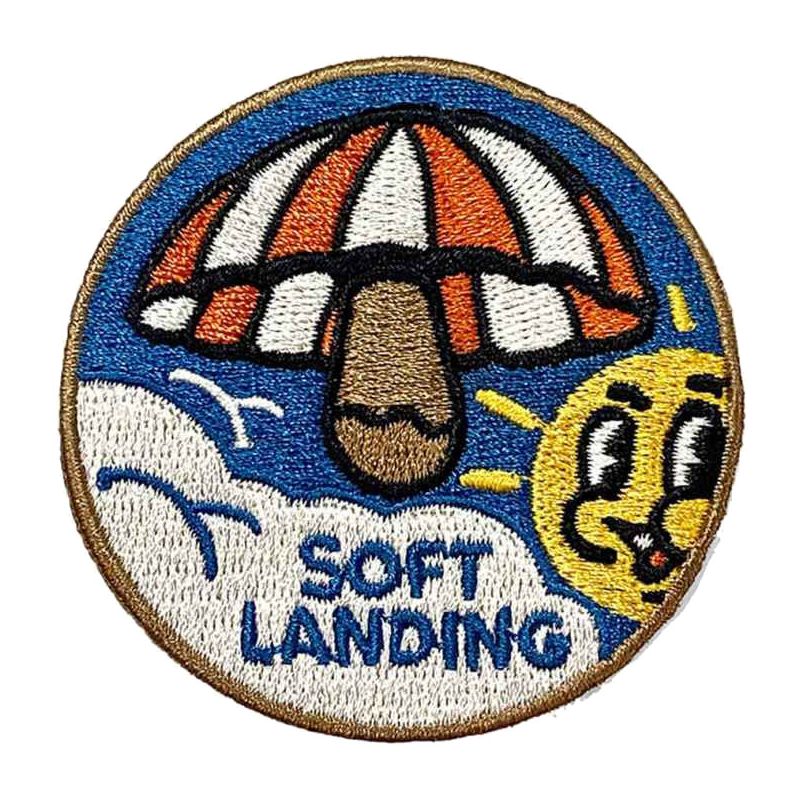 NÁŠIVKA THE DUDES Soft Landing Patch - oranžová