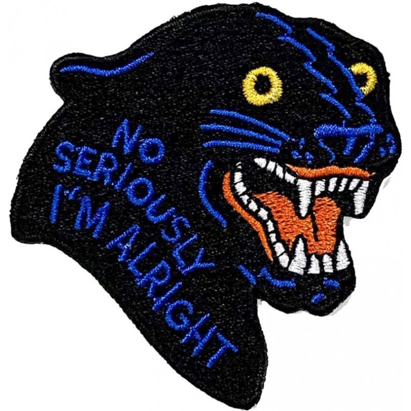 NÁŠIVKA THE DUDES Alright Patch - černá