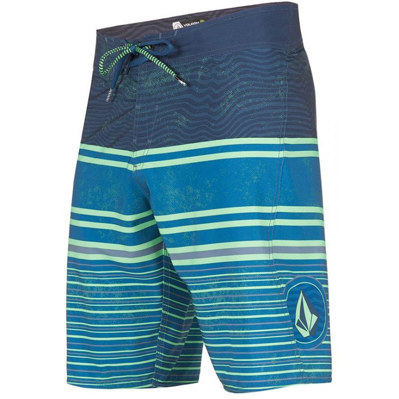 Volcom lido liney - azurová - 31
