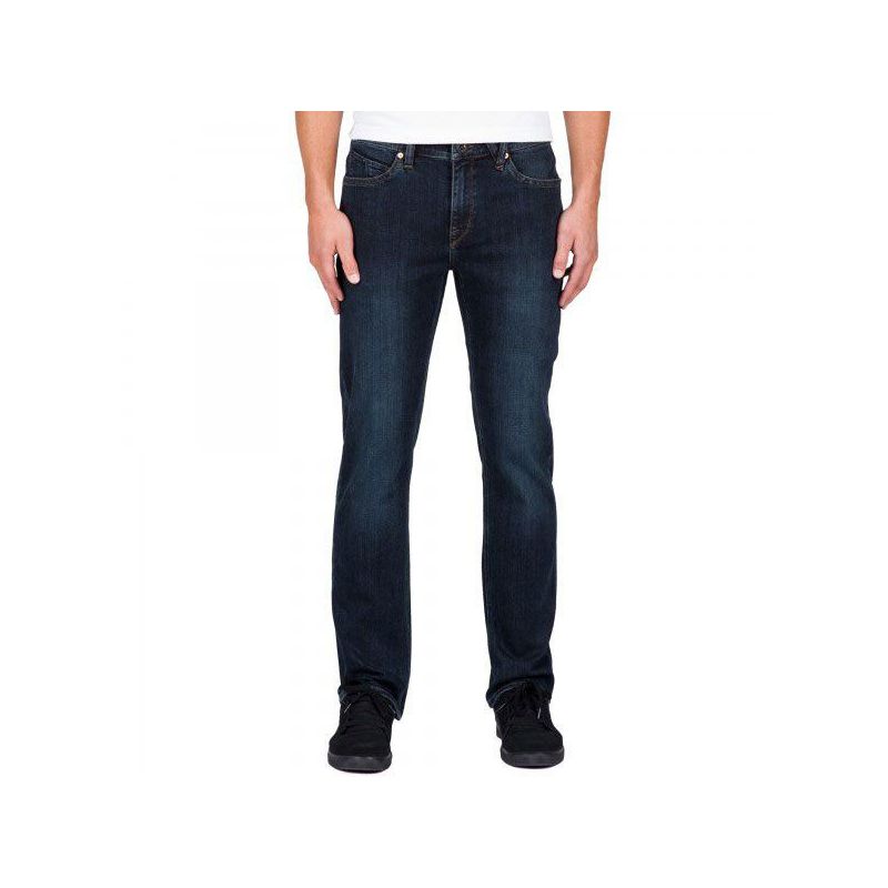 KALHOTY VOLCOM SOLVER DENIM - modrá - 32/32 - 293884