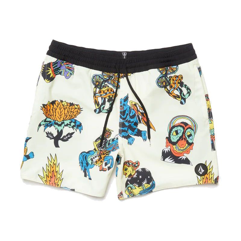 PLAVKY VOLCOM Bob Mollema Trunk 16 - bílá - L