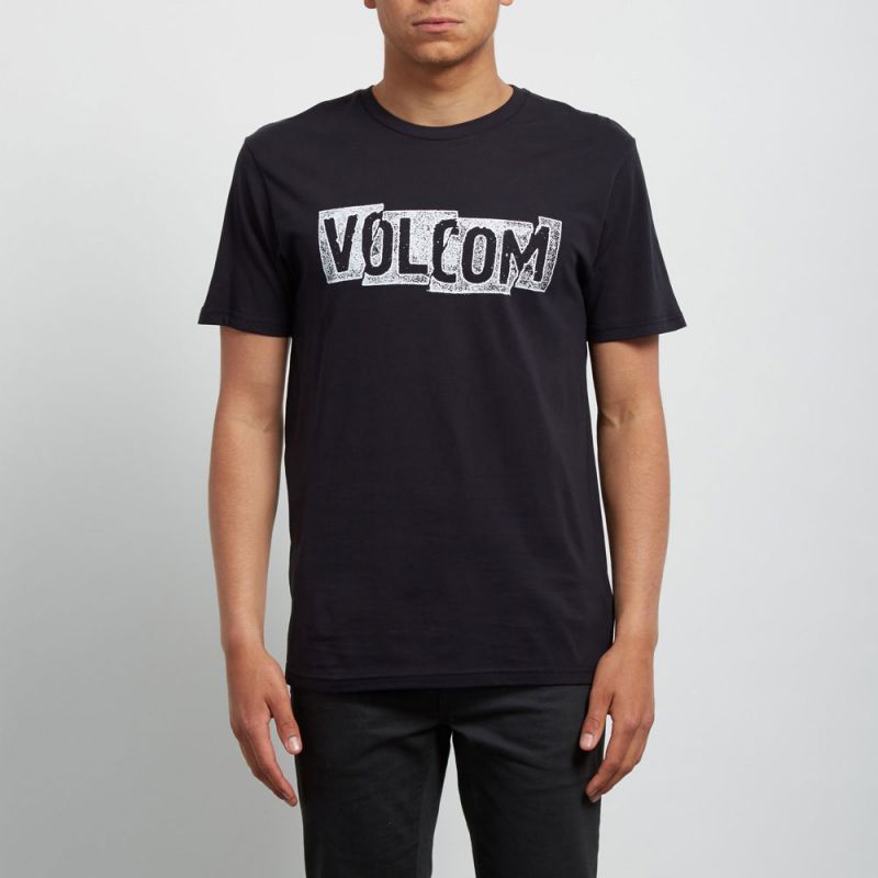 TRIKO VOLCOM Edge Bsc S/S - černá - L