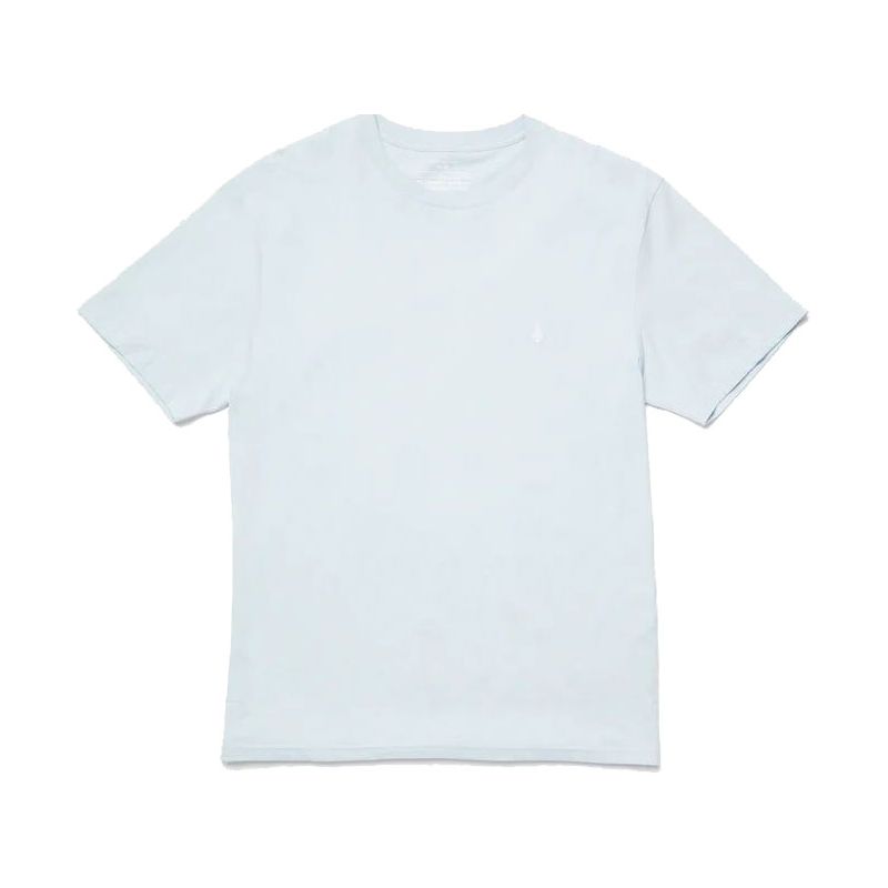 TRIKO VOLCOM Stone Blanks Bsc S/S - modrá - L