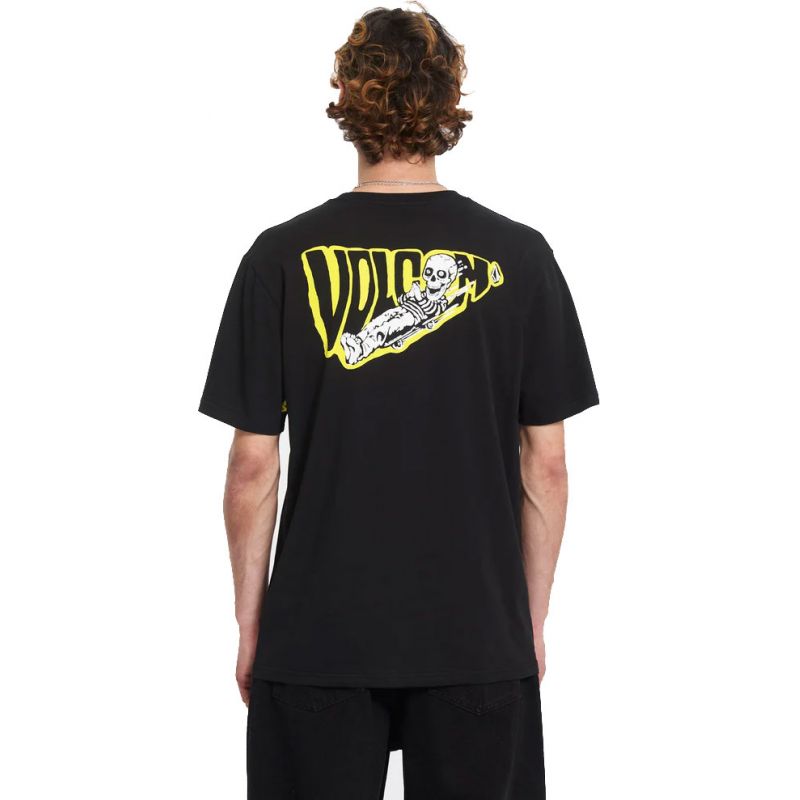 TRIKO VOLCOM Alix Coffin Bsc S/S - černá - L