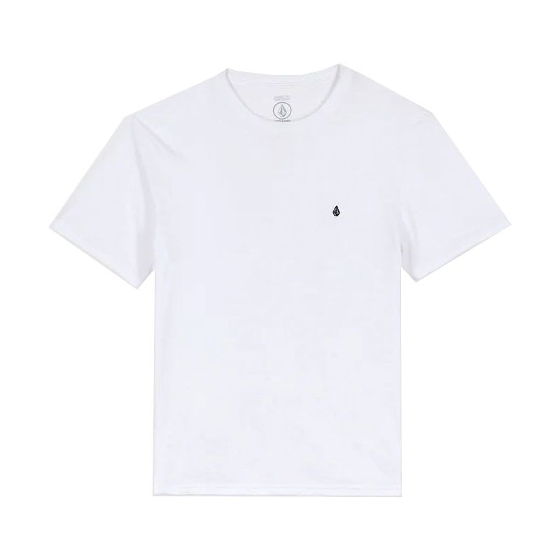 TRIKO VOLCOM Stone Blanks Bsc S/S - bílá - L