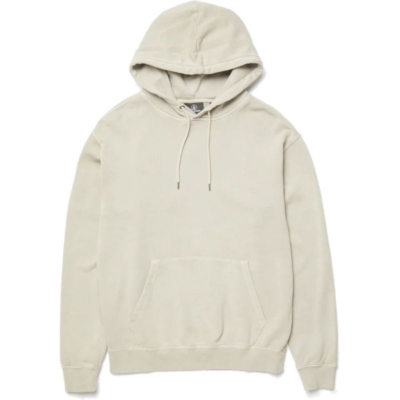 MIKINA VOLCOM Single Stone Hoodie - béžová - L