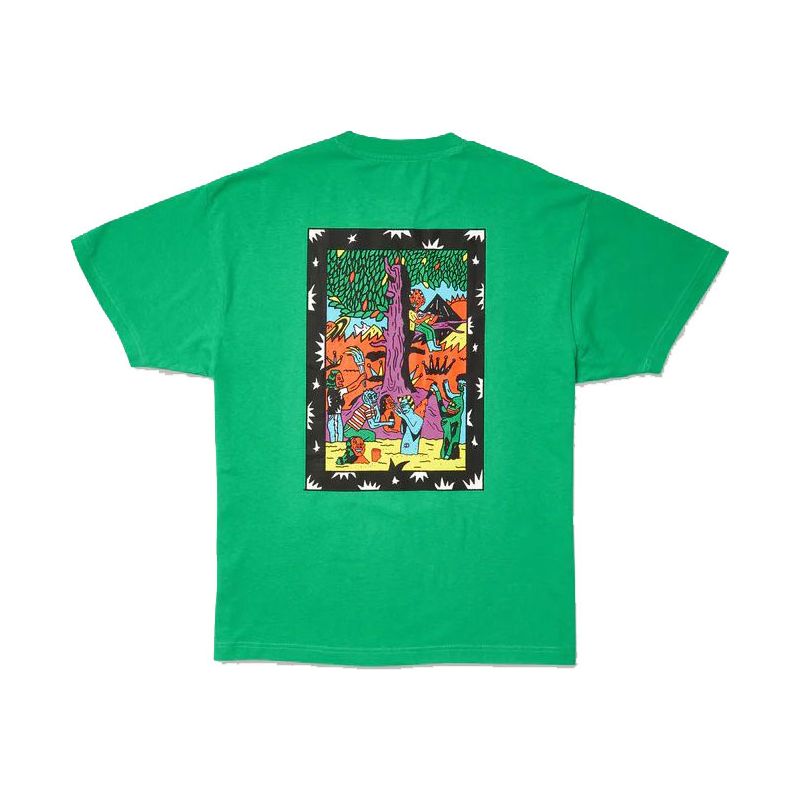 TRIKO VOLCOM Bob Mollema 2 S/S - zelená - L