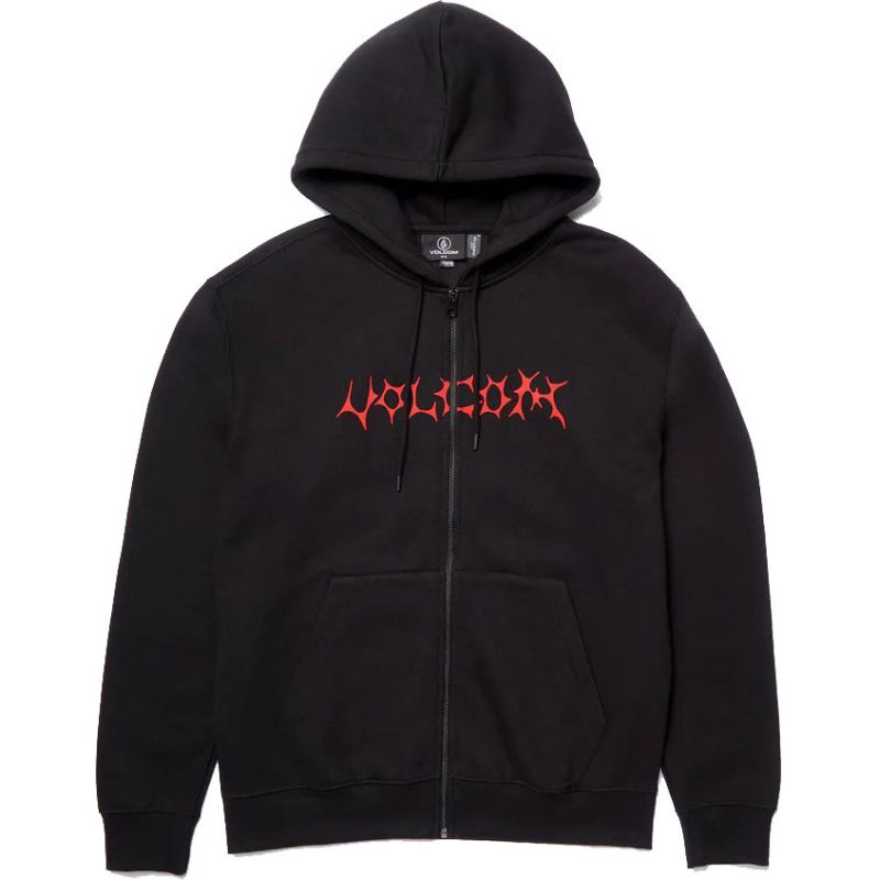 MIKINA VOLCOM Watanite Zip - černá - L