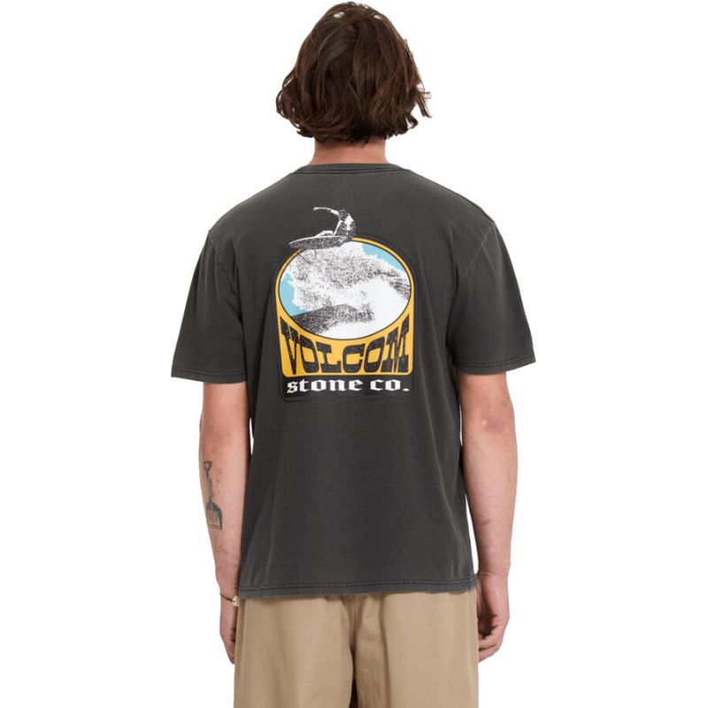 TRIKO VOLCOM Zurf Co Pw S/S - černá - L