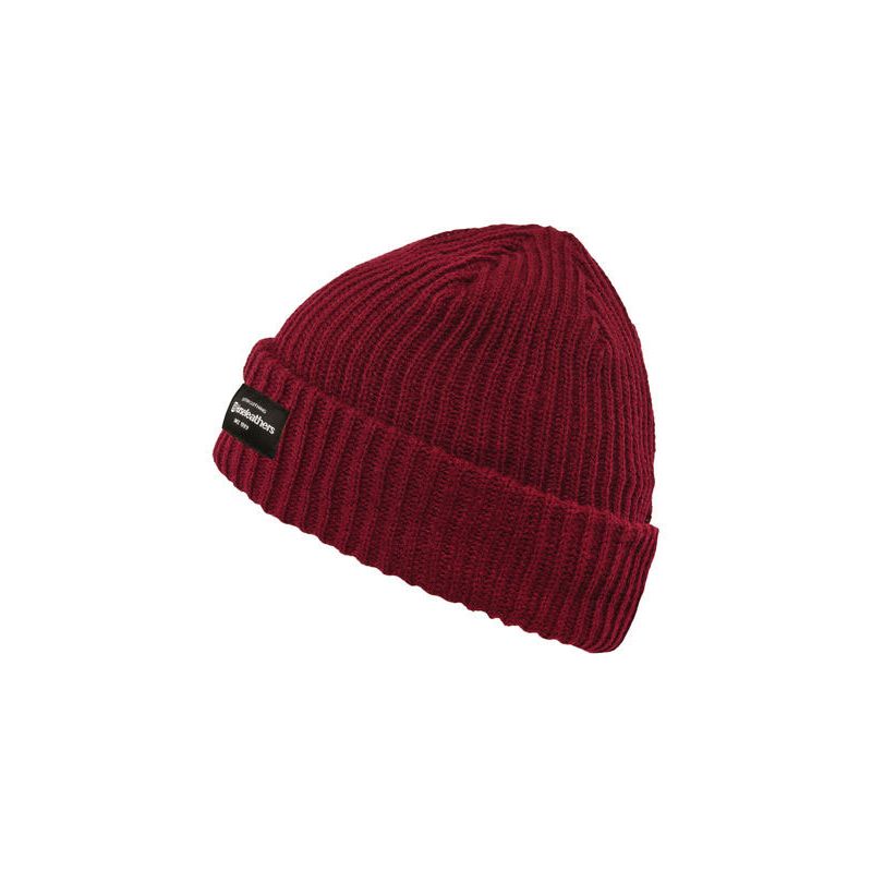 KULICH HORSEFEATHERS ETHER BEANIE - vínová