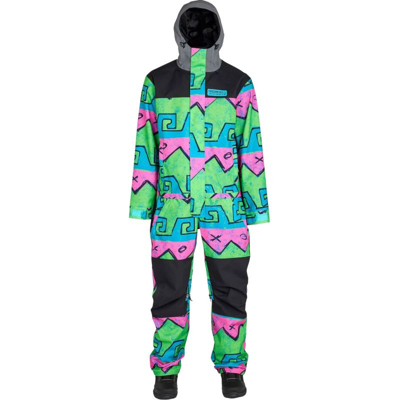 KOMBINÉZA AIRBLASTER STRETCH FREEDOM - zelená - L