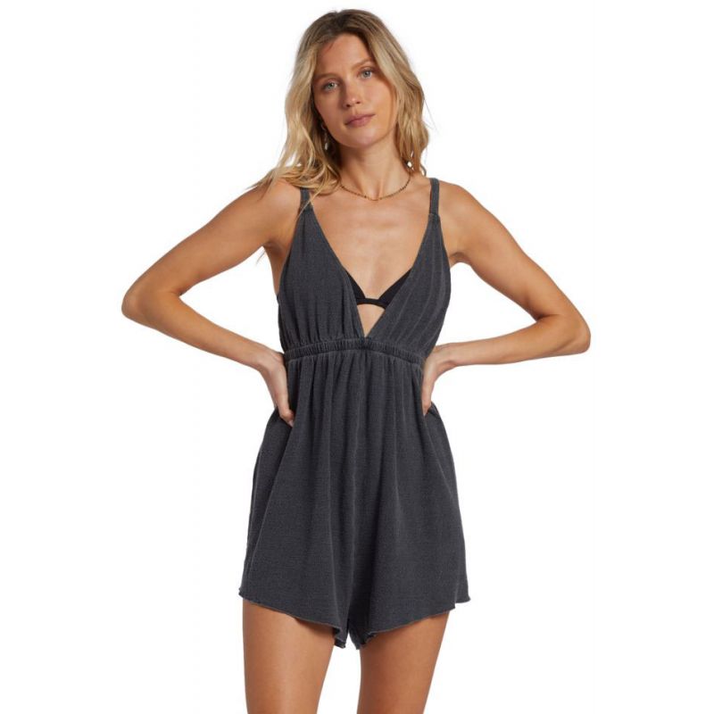 OVERAL BILLABONG ON VACAY ROMPER WMS - černá - L