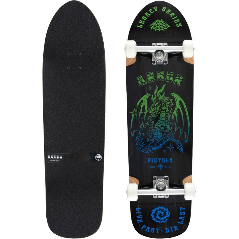 SK8 KOMPLET ARBOR Legacy Pistola Spellbo - černá - 9.25