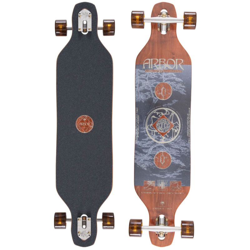 LONGBOARD ARBOR Journey Evergreen Axis - černá - 40