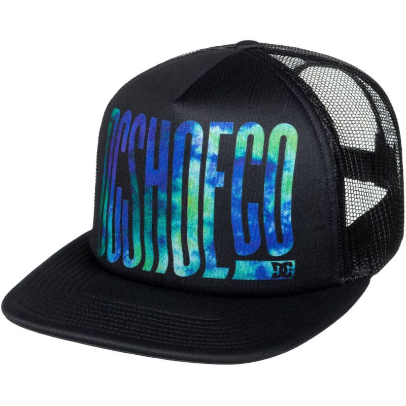 DC trippy trucker - černá