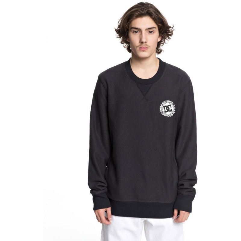 MIKINA DC CORE CREW FLEECE - černá - L
