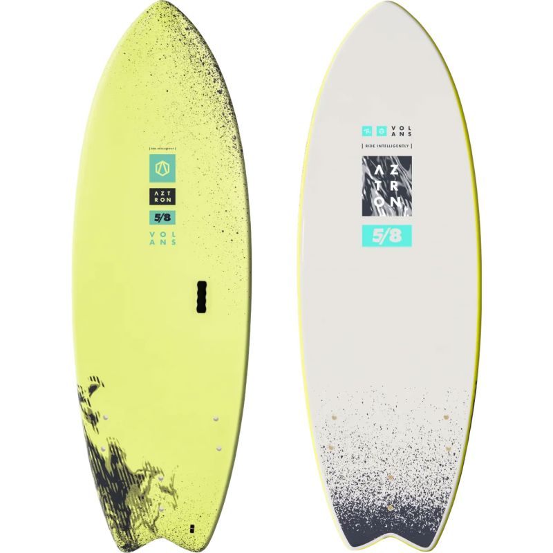 SURFBOARD AZTRON VOLANS Soft-Top - žlutá - 5.8