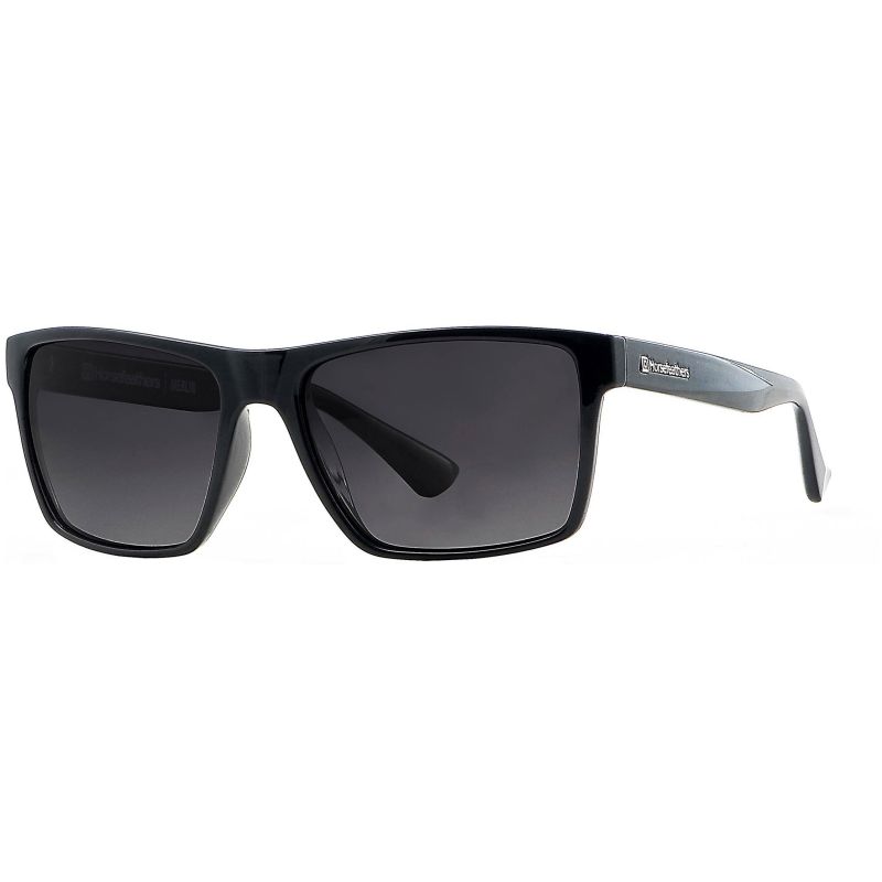BRÝLE HORSEFEATHERS MERLIN GLOSS BLACK - černá