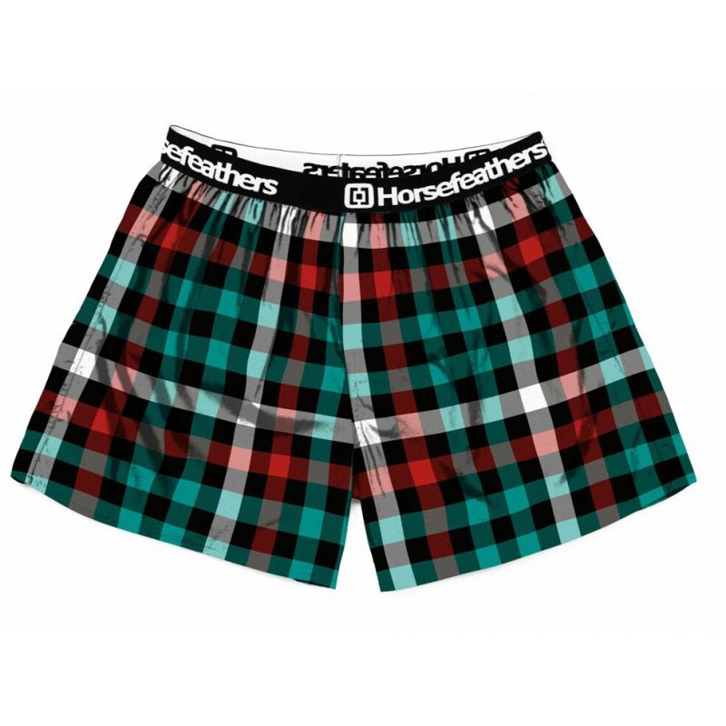 TRENKY HORSEFEATHERS CLAY BOXER - zelená - M - 458608