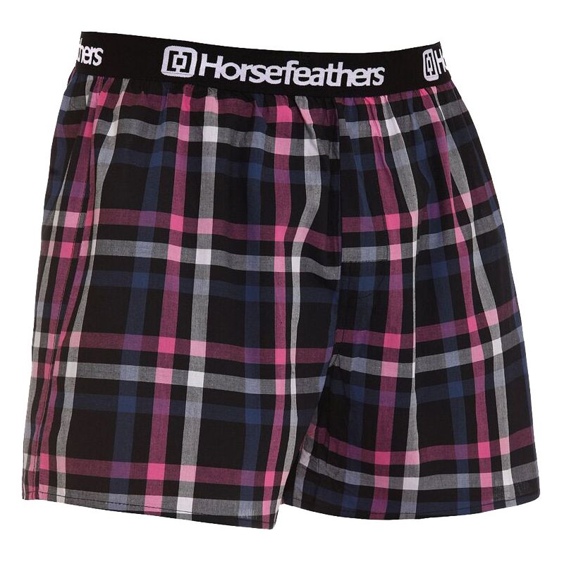 TRENKY HORSEFEATHERS CLAY BOXER - černá - XXL