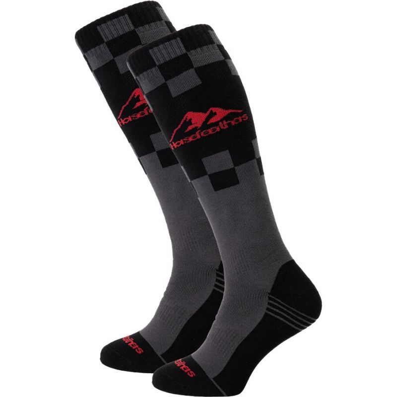 Fotografie PONOŽKY SNB HORSEFEATHERS CRON SNOW - šedá - 11/13