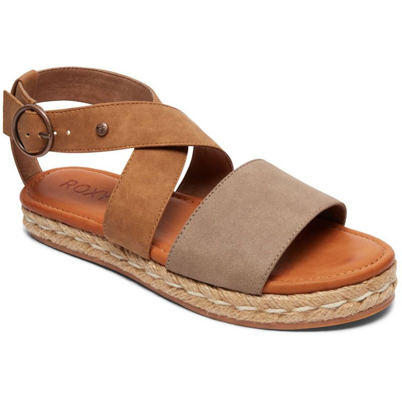 ŽABKY ROXY RAYSA - hnědá - EUR 38