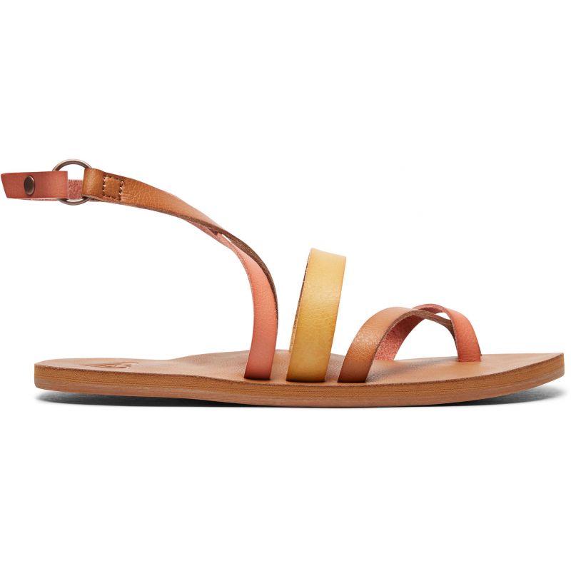 ŽABKY ROXY RACHELLE - hnědá - EUR 41