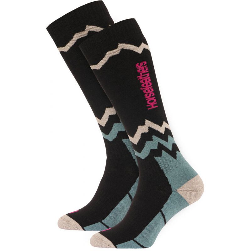 PONOŽKY SNB HORSEFEATHERS MITZI SNOW WMS - černá - 8/10