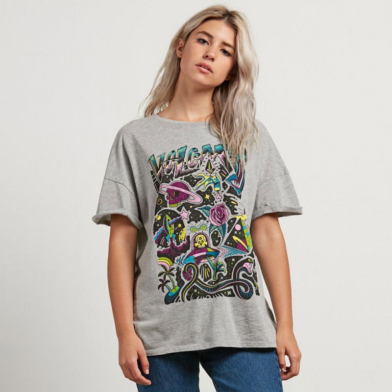 TRIKO VOLCOM Stone Splif WMS - šedá - L