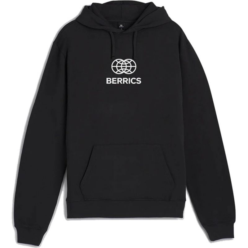 MIKINA BERRICS Basic Logo Hoodie - černá - L